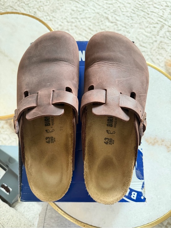 Birkenstock Boston Clogs – Havana Brown – Men’s EU 43 / US 10-10.5 main image 4